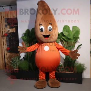 Brown Carrot mascotte...