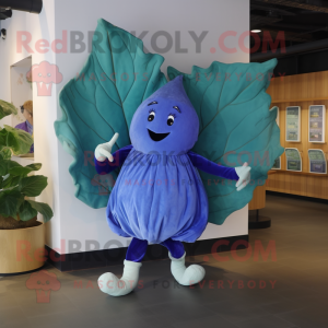 Blaukohlblatt Maskottchen...