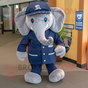 Navy Elephant mascotte...