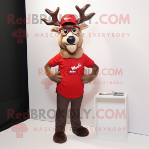 Postava maskota Red Deer...