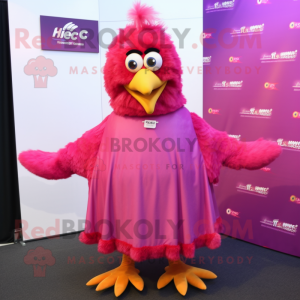 Magenta Hens mascotte...