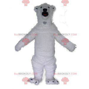 Mascotte d'ours polaire blanc très impressionnant et réaliste -