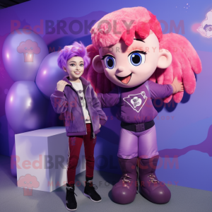 Lilla Amor maskot kostume...