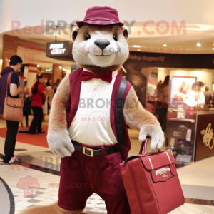 Maroon Mongoose mascotte...