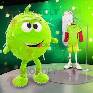 Lime Green Ice mascotte...