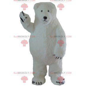 Big and hairy polar bear mascot - Redbrokoly.com