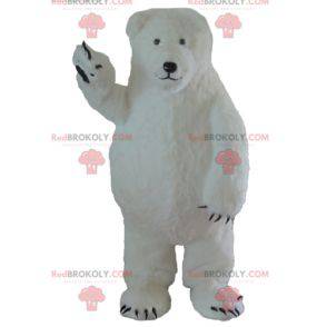 Mascotte orso polare grande e peloso - Redbrokoly.com