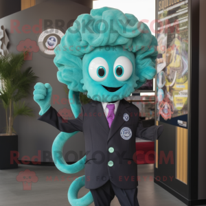 Teal Medusa mascotte...