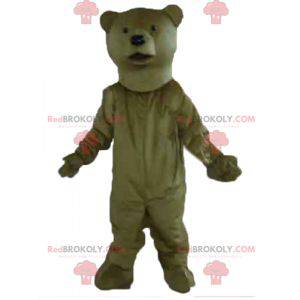Mascotte d'ours marron géant et très réaliste - Redbrokoly.com
