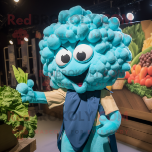 Cyan Cauliflower mascotte...