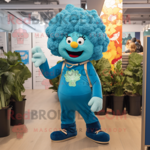 Cyan Cauliflower mascotte...