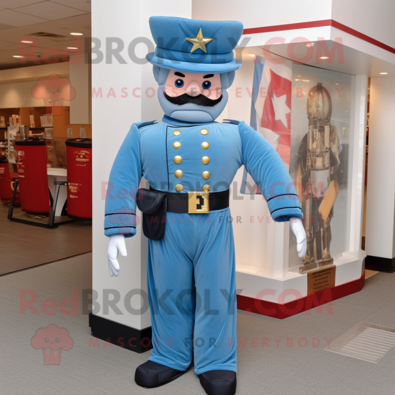 Personaggio del costume della mascotte del soldato della guerra
