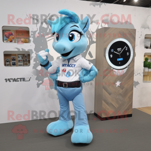 Sky Blue Mare mascotte...