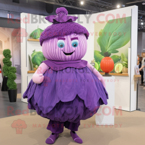 Purple Cabbage mascotte...