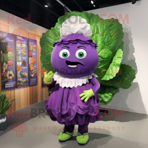 Purple Cabbage mascotte...