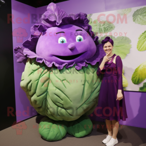 Purple Cabbage mascotte...