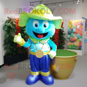 Postava maskota Sky Blue...