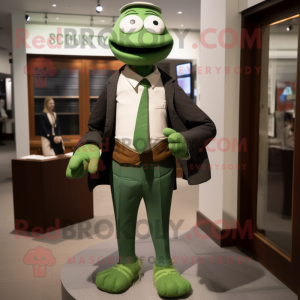 Grøn Attorney maskot...