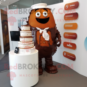 Rust bruidstaart mascotte...