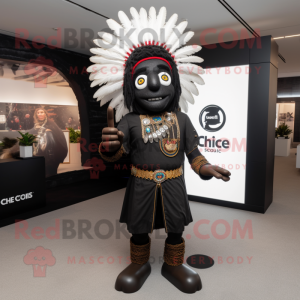 Black Chief mascotte...