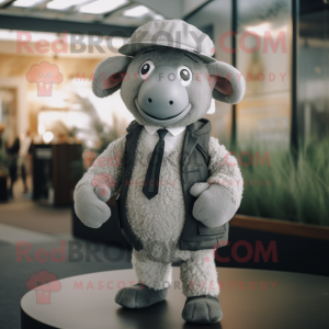 Gray Sheep maskot drakt...