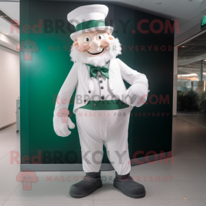 Vit Leprechaun maskot...
