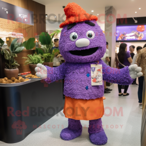 Purple Fried Rice mascotte...