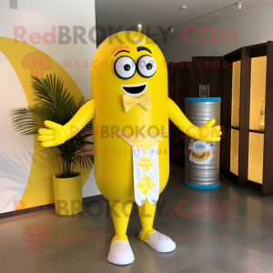 Yellow Soda Can mascotte...