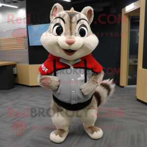 Gray Chipmunk mascotte...