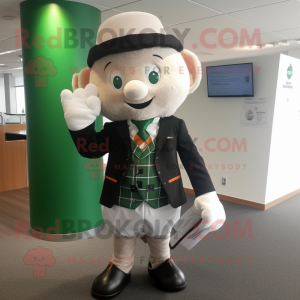  Irsk Flag maskot kostume...