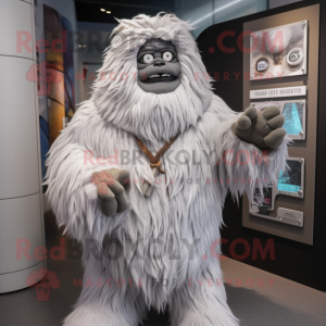 Silver Yeti mascotte...