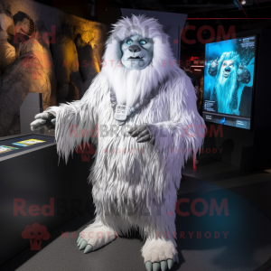 Silver Yeti mascotte...