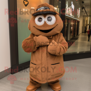 Brown Wrist Watch mascotte...