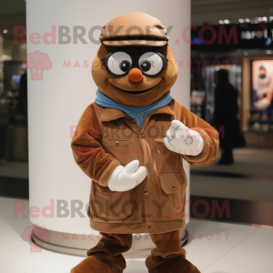 Brown Wrist Watch mascotte...