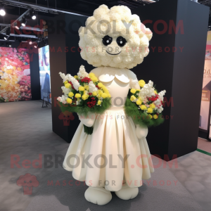 Cream Bouquet Of Flowers...