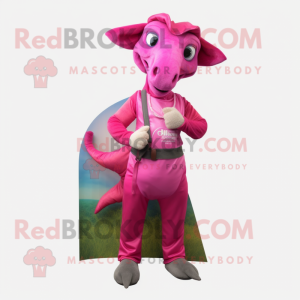 Magenta Parasaurolophus...