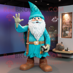 Turquoise Wizard mascotte...