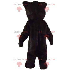 Černý a hnědý medvěd maskot řvoucí vzduch - Redbrokoly.com