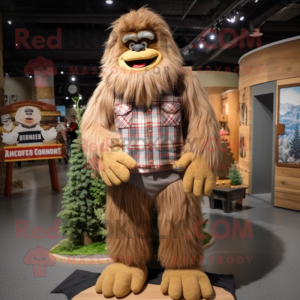 Hellbrauner Sasquatch...