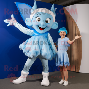 Blue Tooth Fairy mascotte...