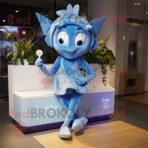 Blue Tooth Fairy mascotte...