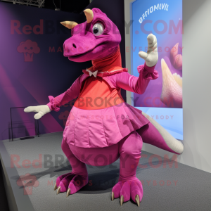 Magenta Parasaurolophus...