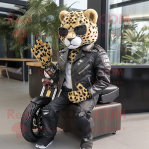  Leopard mascotte kostuum...