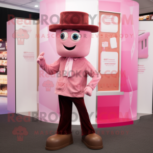 Pink Chocolate Bar mascotte...