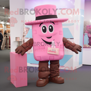 Pink Chocolate Bar mascotte...