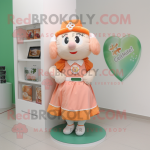 Peach Celtic Cross mascotte...