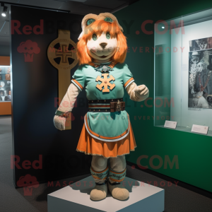 Peach Celtic Cross mascotte...