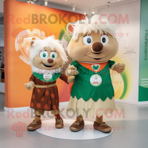 Postava maskota Tan Irish...