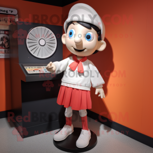 nan Plate Spinner mascot costume character dressed with a Button-Up Shirt and Shoe laces