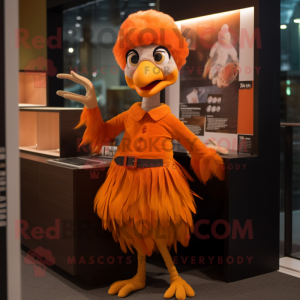 Orange Harpy mascotte...